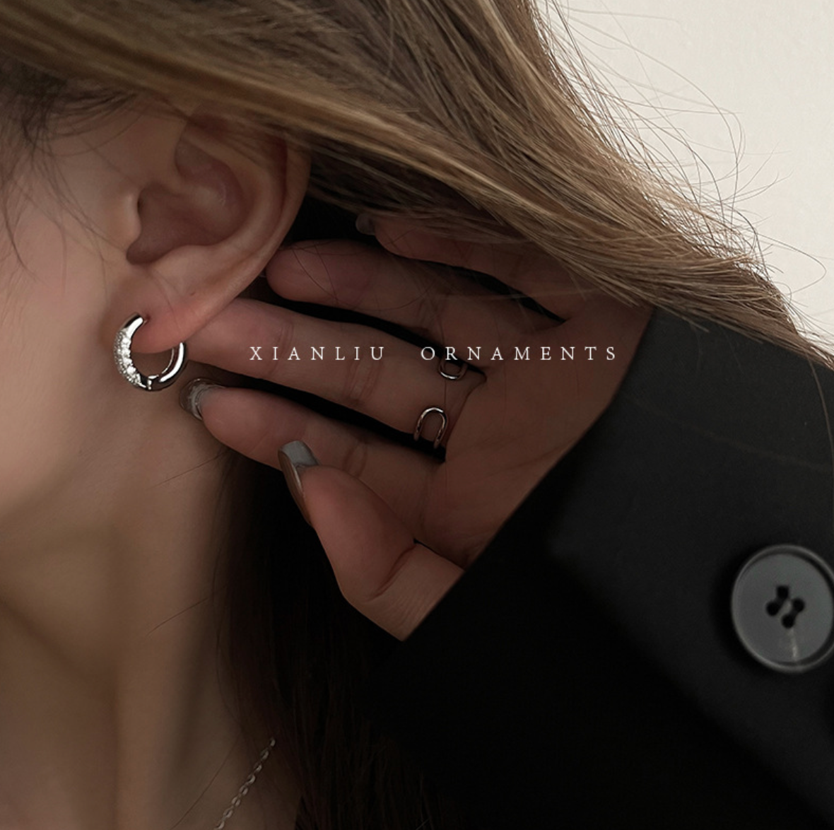 Dual Gleam | Convertible Zircon Hoop Studs