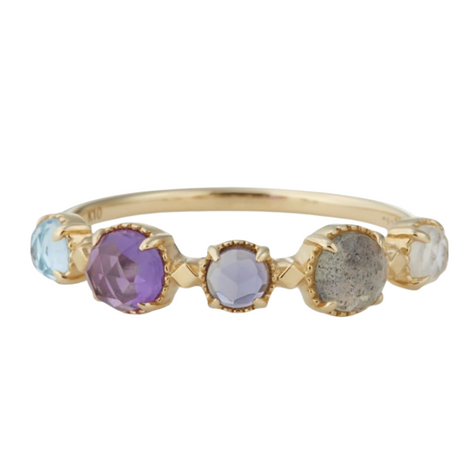 Celestia Orbit – Adjustable Planet Stone Ring